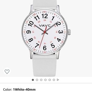 Nurses watch with second hand